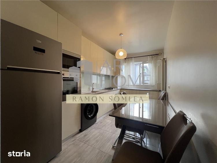 Apartament cu 3 camere, mobilat în 9 Mai
