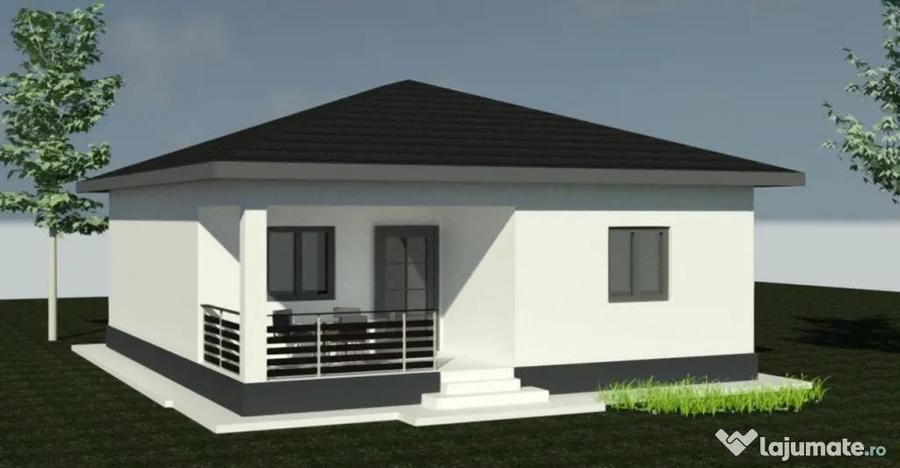 Casa parter la rosu, 355 mp teren, zona Podari - 5