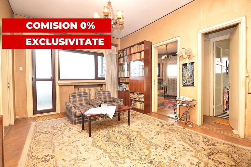 Apartament cu 4 camere semidecomandat în Calea Călărașilor