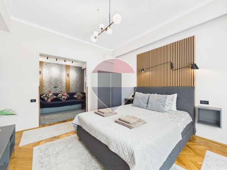Apartament cu 2 camere semidecomandat, mobilat în Calea Victoriei