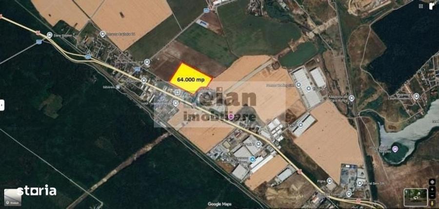 Buftea Dn7 - Teren Cu Deschidere La A0, 66000 Mp, Tripla Deschidere. - 1