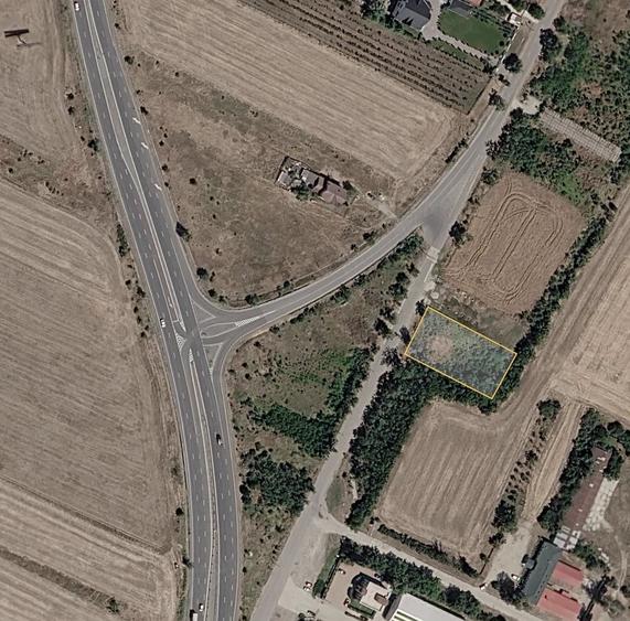 Teren de 1000 mp, în Adunații-Copăceni