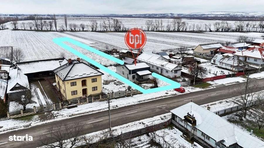 Casă cu 3 camere în Boroaia
