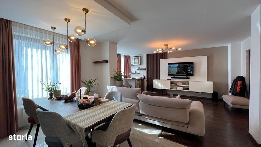 Apartament cu 2 camere, mobilat în Romană