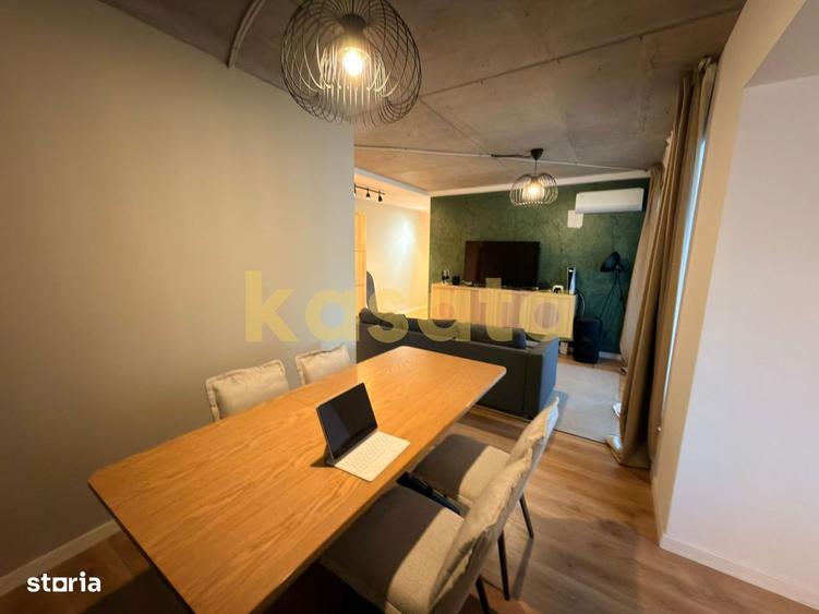 Apartament cu 3 camere, mobilat în Tei