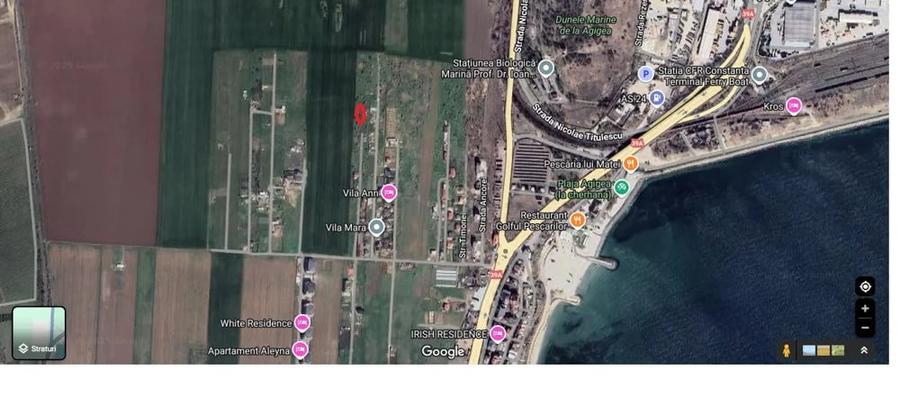 Teren de 500 mp, în Agigea
