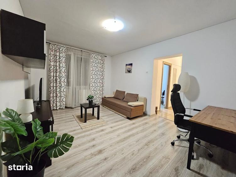 Apartament cu 2 camere semidecomandat în Central