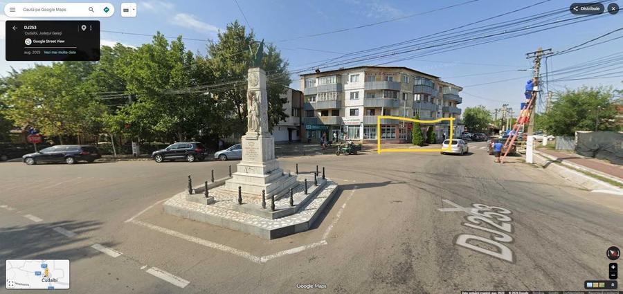 Spațiu comercial, de 76 mp, în Cudalbi