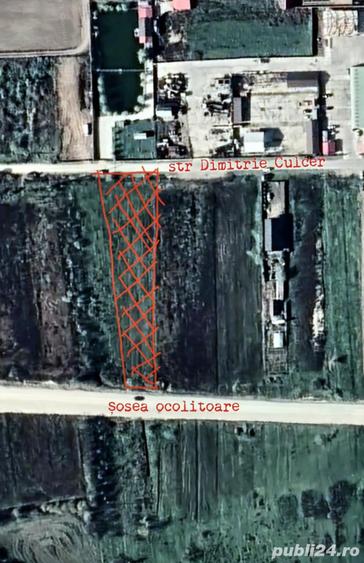 Teren de 3400 mp, în Centura