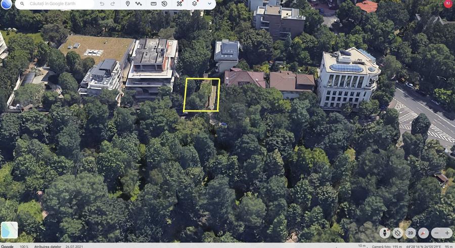 Teren intravilan de 344 mp, în Primăverii