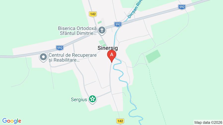 Casă individuală cu 3 camere cu Teren 30000 Mp în Sinersig