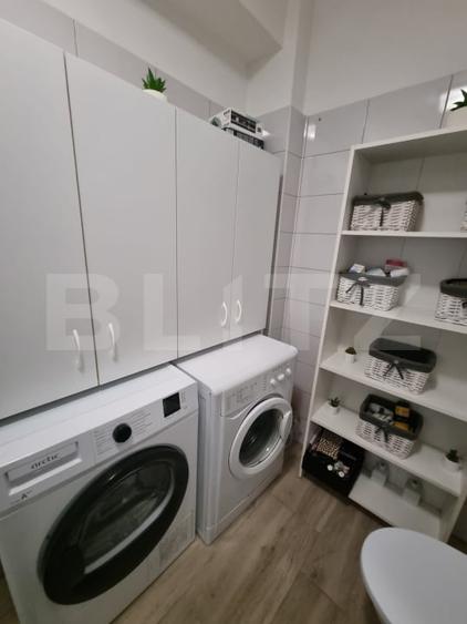Apartament cu 2 camere semidecomandat, mobilat în Baciu