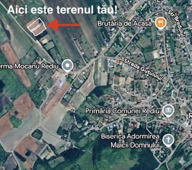 Teren agricol extravilan de 424 mp, în Central