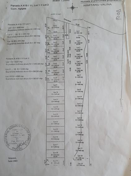 Teren Construcții intravilan de 440 mp, în Agigea