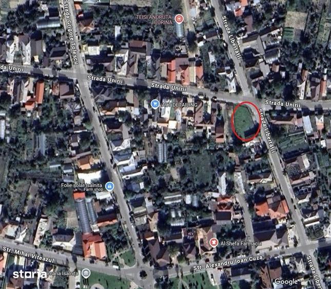 Teren de 561 mp, în Central