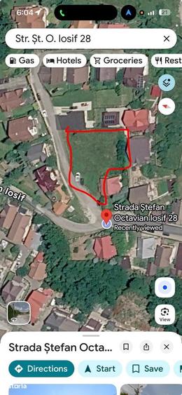 Teren de 1500 mp, în Nord