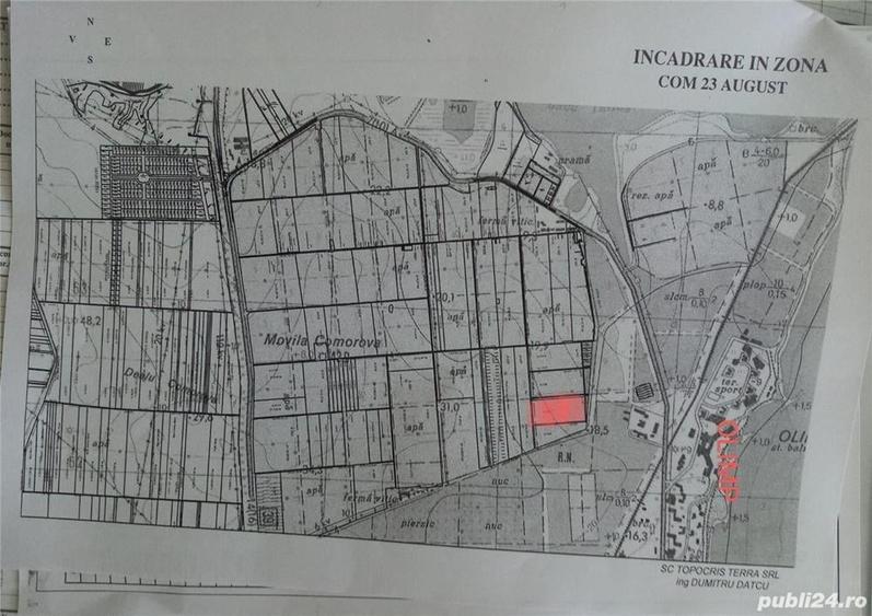 Teren de 500 mp, în Central