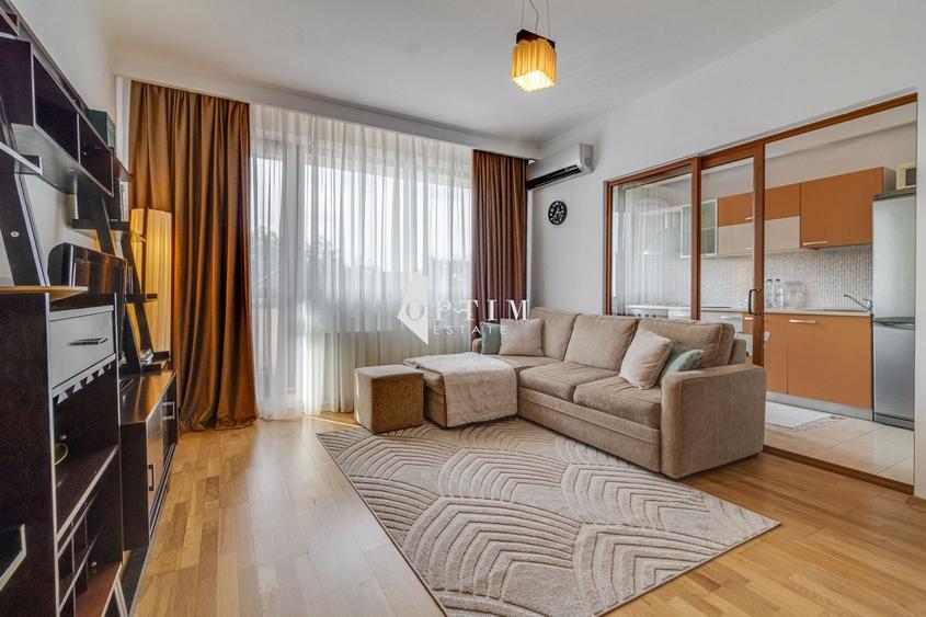 Apartament cu 2 camere decomandat, mobilat în Băneasa