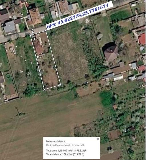 Casă cu 3 camere în Florești