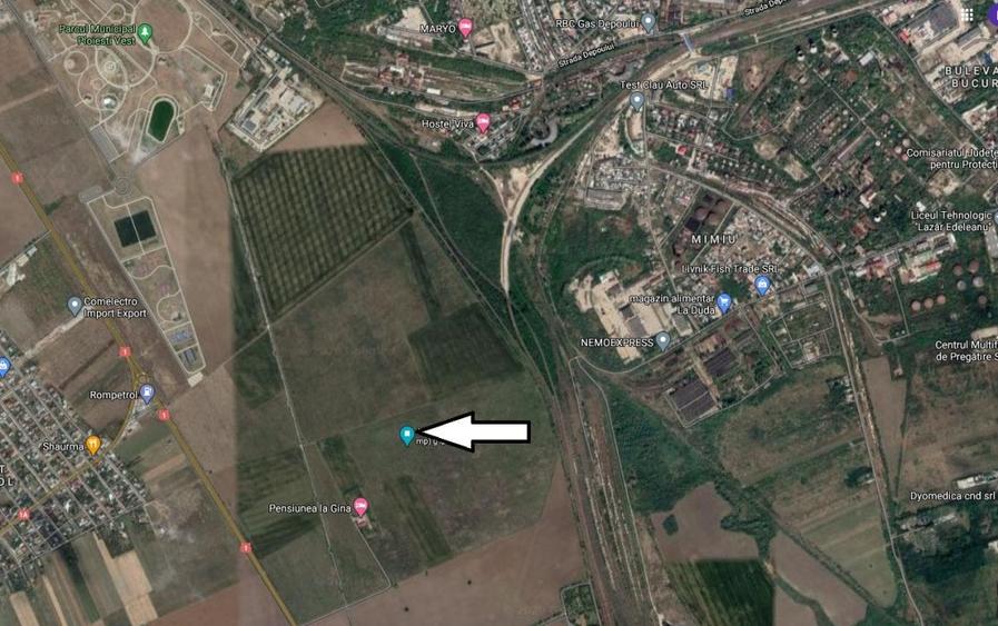 Teren agricol intravilan de 5000 mp, în Vest