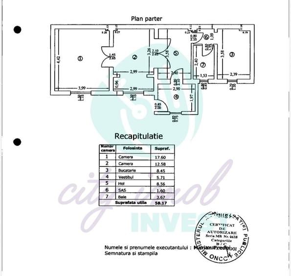 Casă individuală cu 2 camere cu Canalizare în Unirii