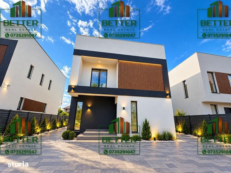 Casa Individuala P+1 - 4 Camere-3 bai -Comuna Berceni - Complex Privat - 1
