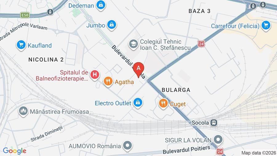 Garsonieră decomandată, mobilată în Frumoasa