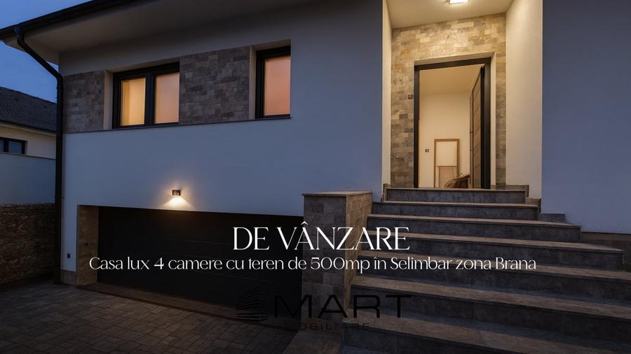Casă cu 4 camere cu Teren 550 Mp în Șelimbăr