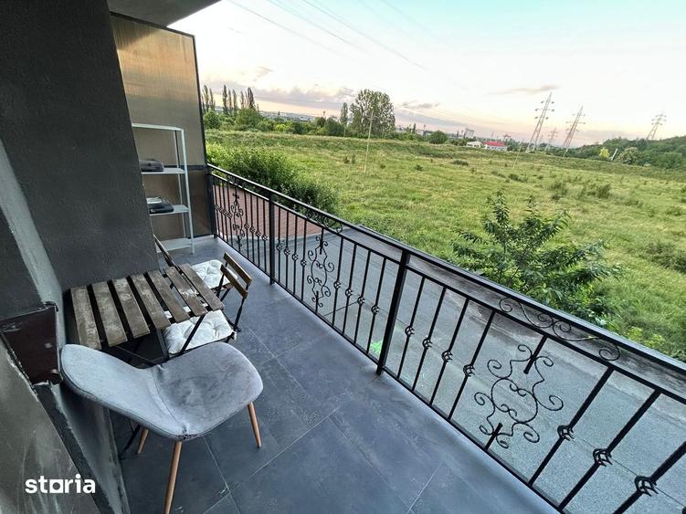 Apartament cu 2 camere, mobilat în Zona industrială