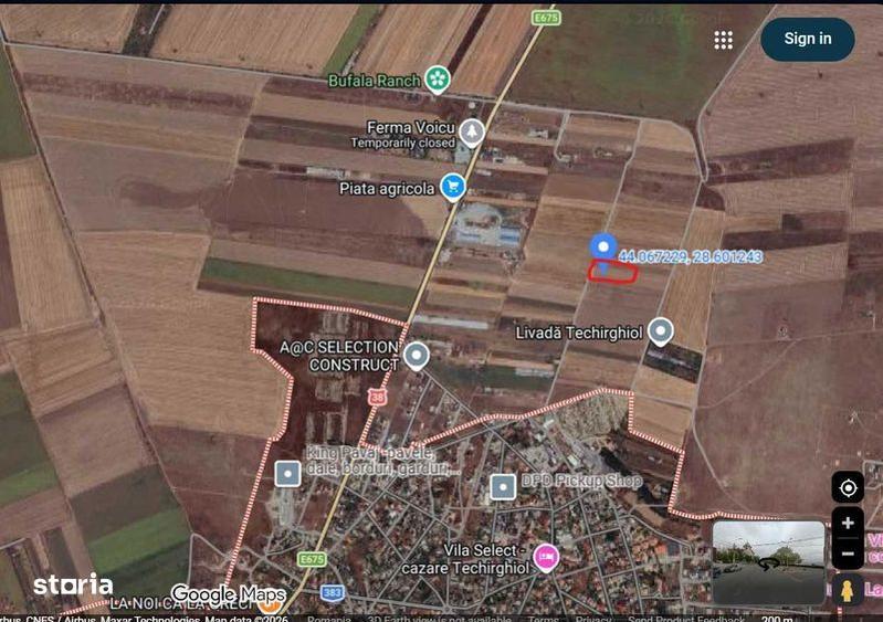 Teren de 400 mp, în Central