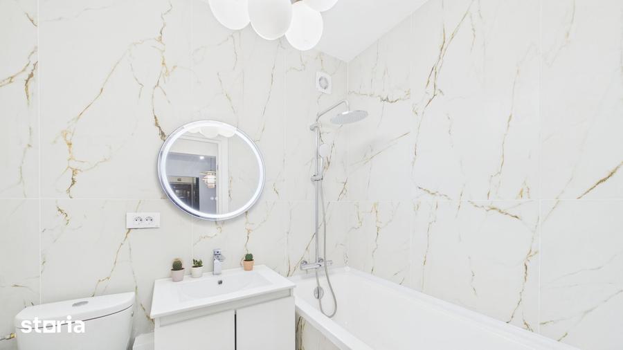 Apartament cu 3 camere semidecomandat, mobilat în Ozana