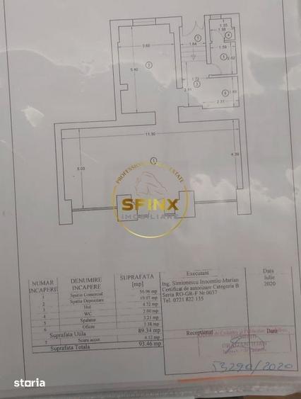 Spațiu comercial, de 90 mp, în Centrul Civic