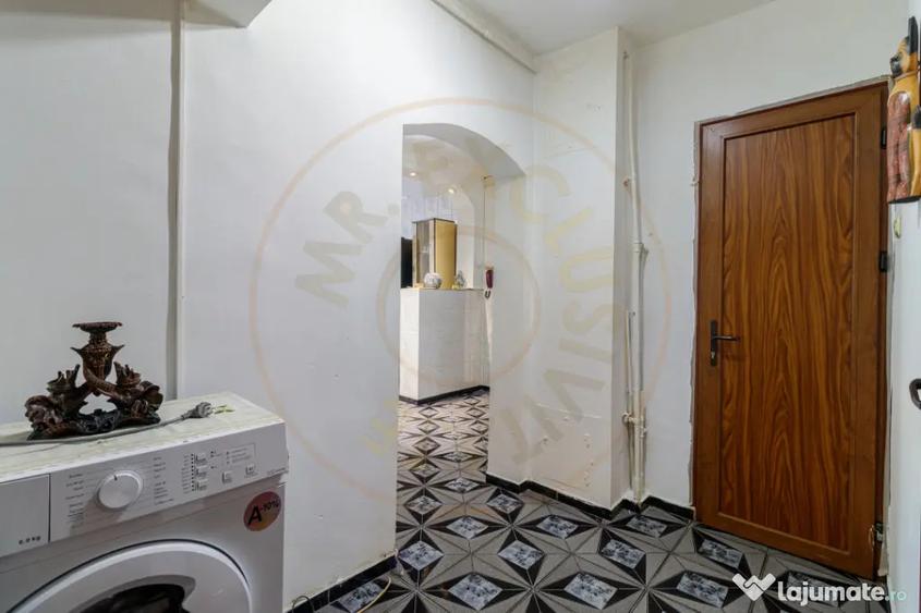 Apartament cu 3 camere decomandat, mobilat în Rahova