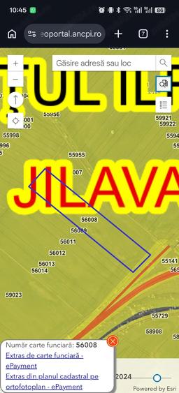 Teren de 15000 mp, în Jilava