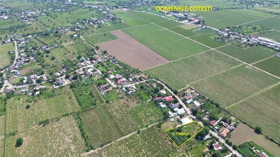 Teren Construcții intravilan de 1790 mp, în Valea Cotești