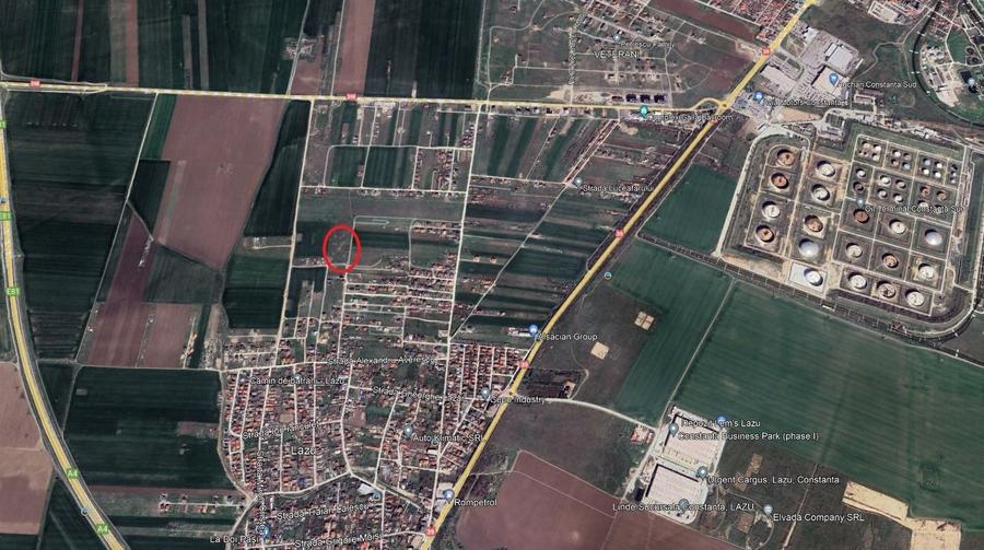 Teren Construcții intravilan de 500 mp, în Lazu