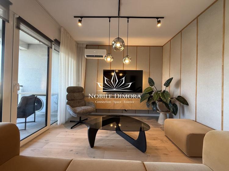 Apartament cu 2 camere semidecomandat, mobilat în Central