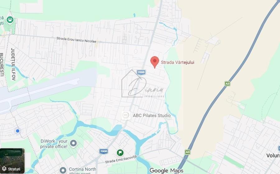 Teren Construcții intravilan de 1000 mp, în Central