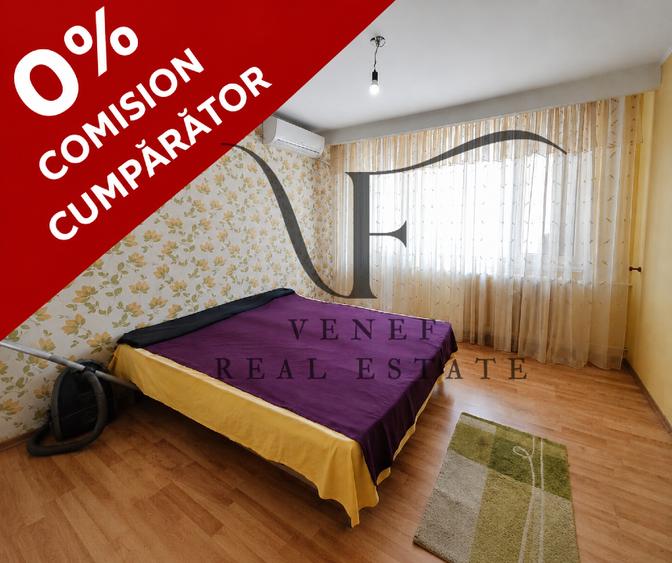 Apartament cu 3 camere semidecomandat în Obor