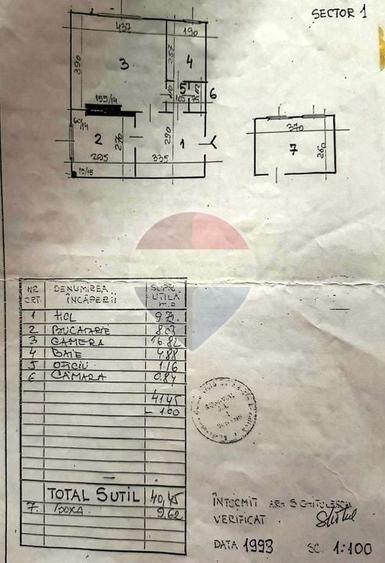 Apartament cu 2 camere semidecomandat, mobilat în Domenii