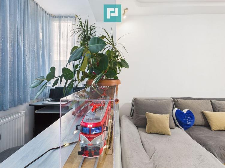 Apartament cu 2 camere decomandat, mobilat în Grădiște