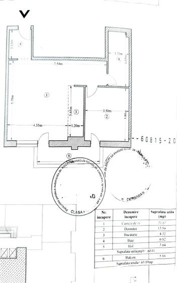 Apartament cu 2 camere decomandat, mobilat în 1 Decembrie 1918