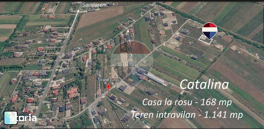 Casă cu 5 camere cu Teren 1141 Mp în Coltău