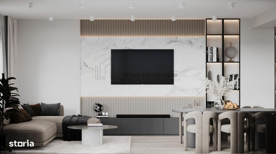 Apartament cu 3 camere decomandat în Nord