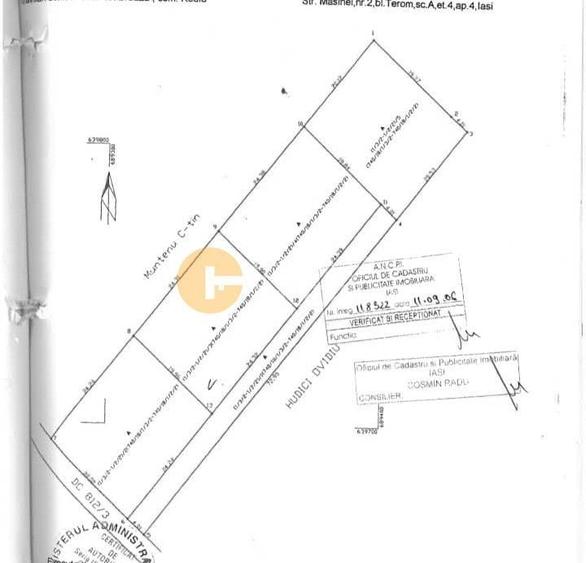 Teren Construcții de 483 mp, în Rediu