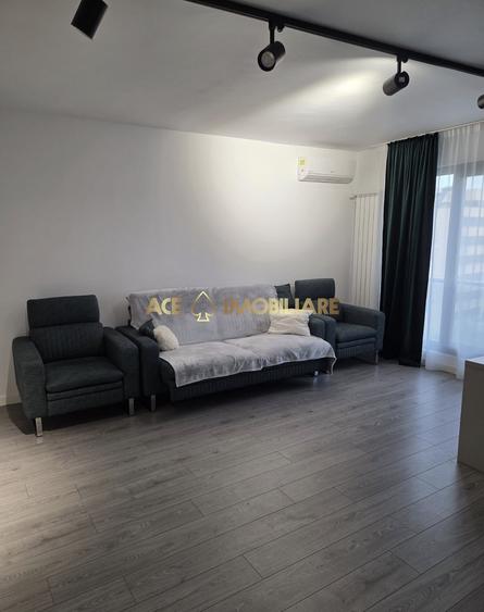 Apartament cu 2 camere semidecomandat, mobilat în Grozăvești
