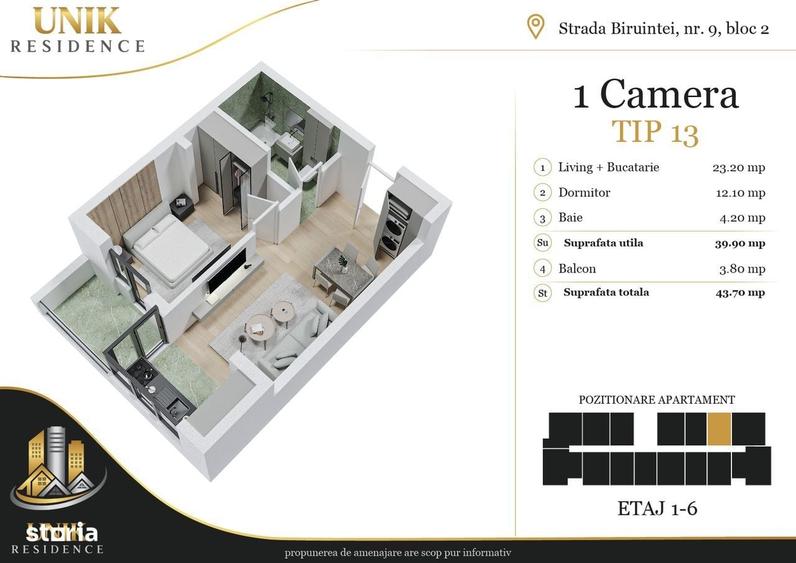 Studio | Comision 0% | Metrou Berceni | Centrala proprie | - 8
