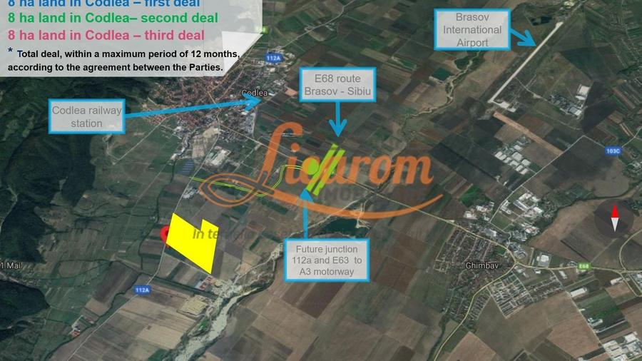 Teren Construcții intravilan de 240000 mp, în Exterior Est