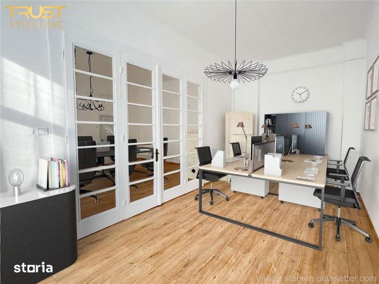 Apartament cu 3 camere, mobilat în Central