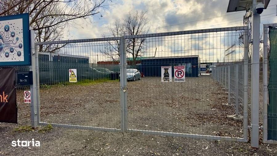 Teren 450 mp cu birou 50 mp de inchiriat de la proprietar, Sector 3 - 5